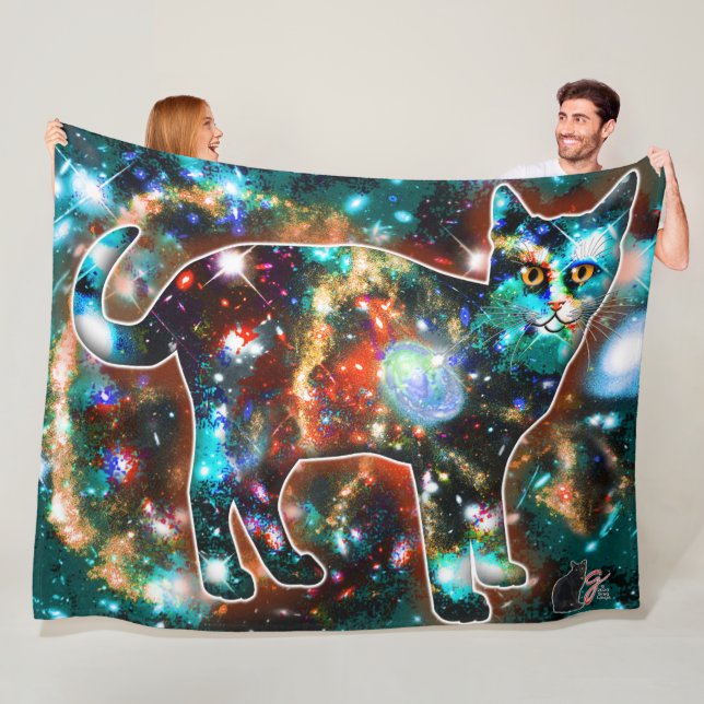 Couverture Polaire Gamma de chats cosmiques (En situation)