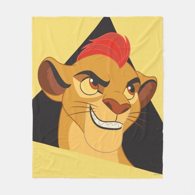 Couverture Polaire Garde de Lion| Kion Character Art (Devant)