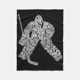 Couverture Polaire Gardien de hockey sur glace Hockey Jeunesse Hommes