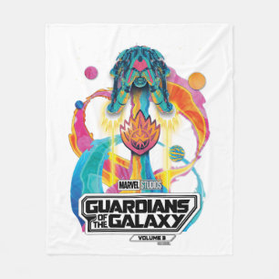 Couverture Polaire Gardiens de la Galaxie Graphique de décollage du v
