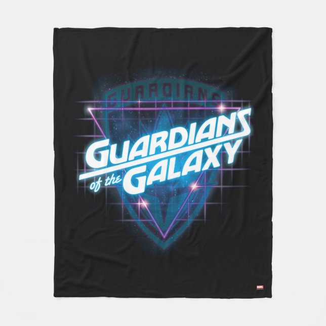Couverture Polaire Gardiens de la Galaxie | Logo Retro (Devant)