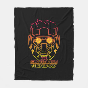Couverture Polaire Gardiens de la Galaxie   Star-Lord Neon Outline