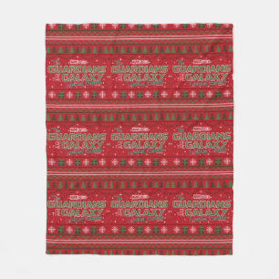 Couverture Polaire Gardiens de la Galaxy Holiday Cross Stitch