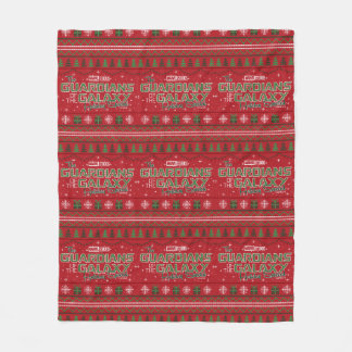 Couverture Polaire Gardiens de la Galaxy Holiday Cross Stitch