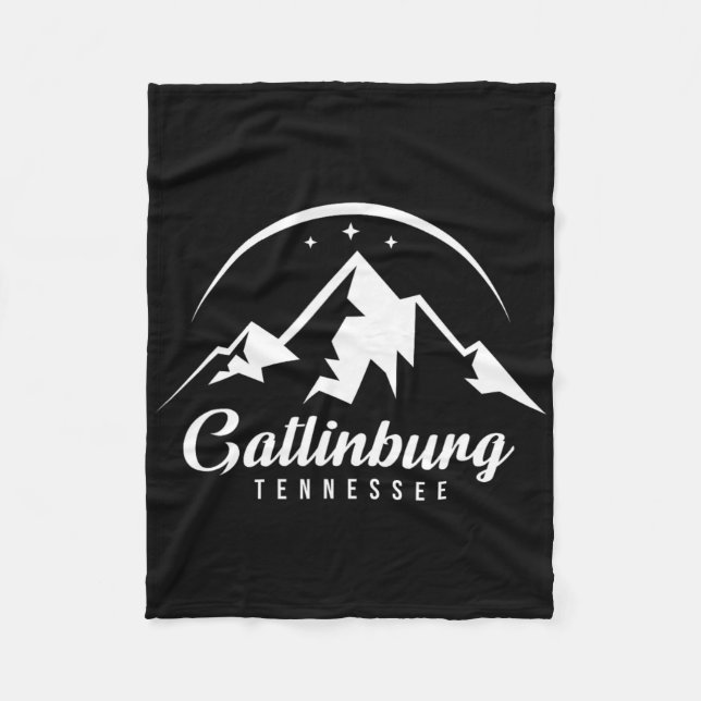 Couverture Polaire Gatlinburg Tennessee Station de ski Ski Snowboardi (Devant)