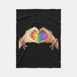 Couverture Polaire Gay Pride Clothing LGBT Rainbow Flag Pride Month