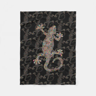 Couverture Polaire gecko LIZARD ART