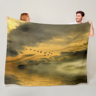 Couverture Polaire GEESE au SUNSET