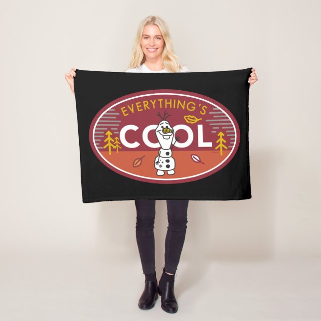 Couverture Polaire Gelé 2| Olaf - Tout est Cool (En situation)