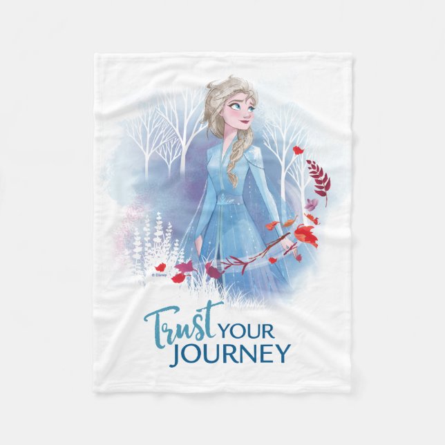 Couverture Polaire Gelée 2 : Elsa| Faites confiance à votre voyage (Devant)