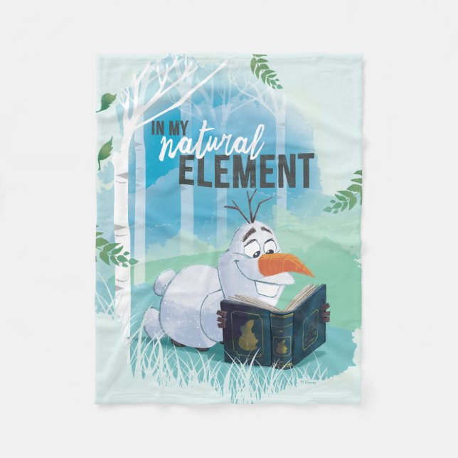 Couverture Polaire Gelée 2 : Olaf| Dans Mon Élément Naturel (Devant)