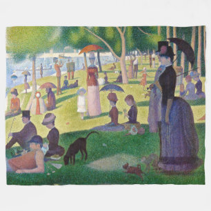 Couverture Polaire Georges Seurat - Un dimanche après-midi à l'Île de
