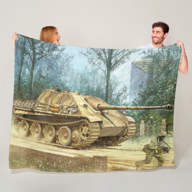 COUVERTURE POLAIRE GERMAN TANK (En situation)