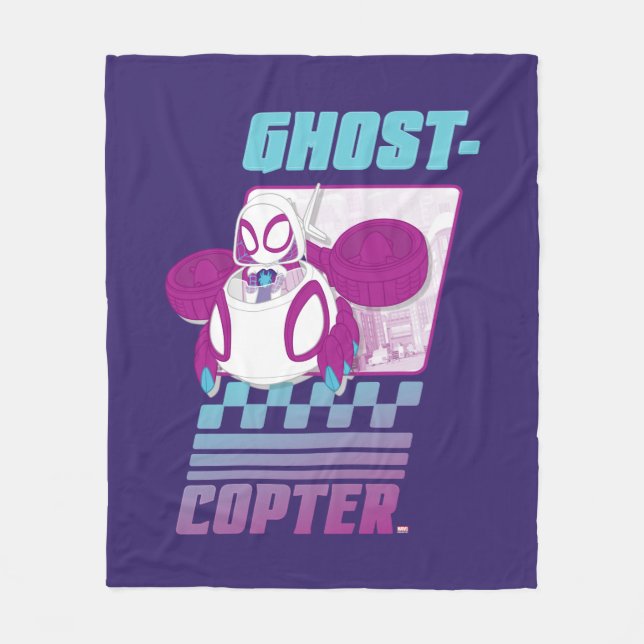 Couverture Polaire Ghost-Spider Volant Son Ghost-Copter (Devant)