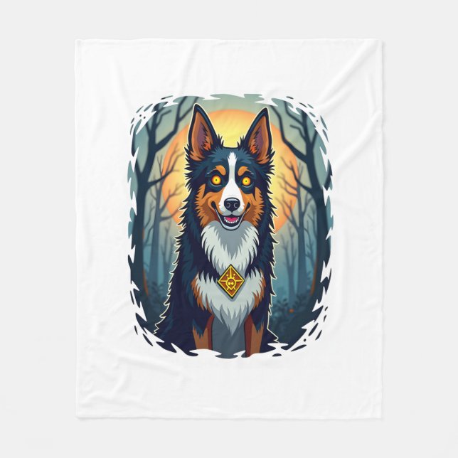 Couverture Polaire Ghoul Greyhound Dash (Devant)