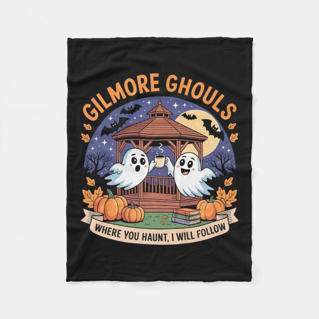 Couverture Polaire Gilmore Ghouls Où Tu As Haunt Je Suis Hallo (Devant)