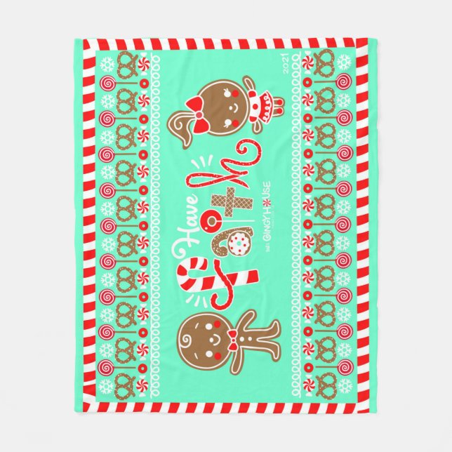 Couverture Polaire Gingy House 2021 Blanket en polaire (Devant)
