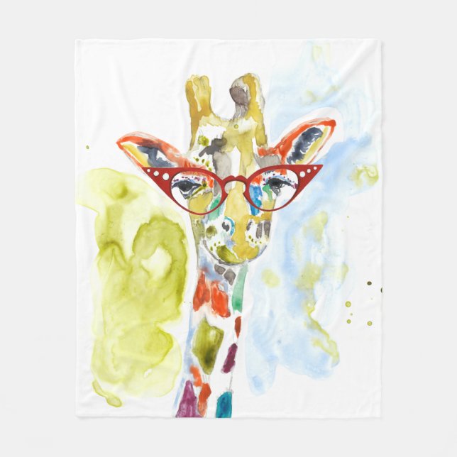 Couverture Polaire Giraffe de pantalons (Devant)