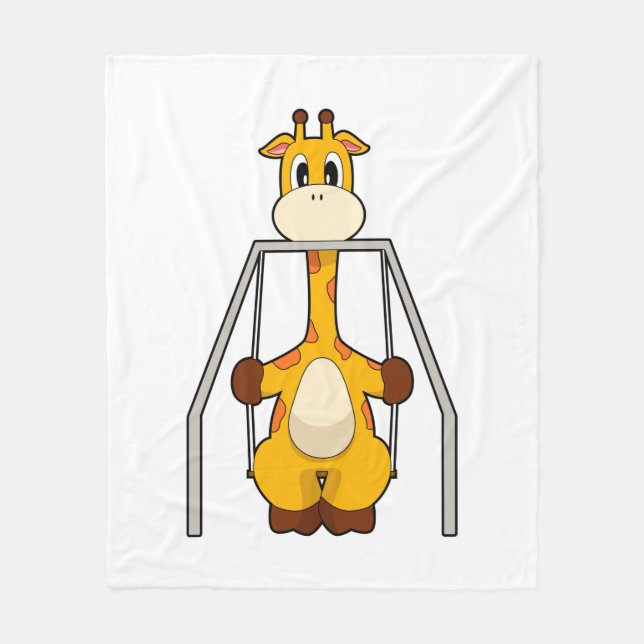 Couverture Polaire Giraffe Swing (Devant)