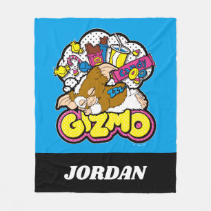 Couverture Polaire Gizmo Rêver de sucreries Ajouter Votre Nom