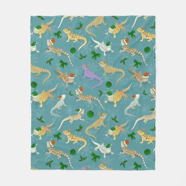 Couverture Polaire Glace de Fête de Morph Dragon (Devant)