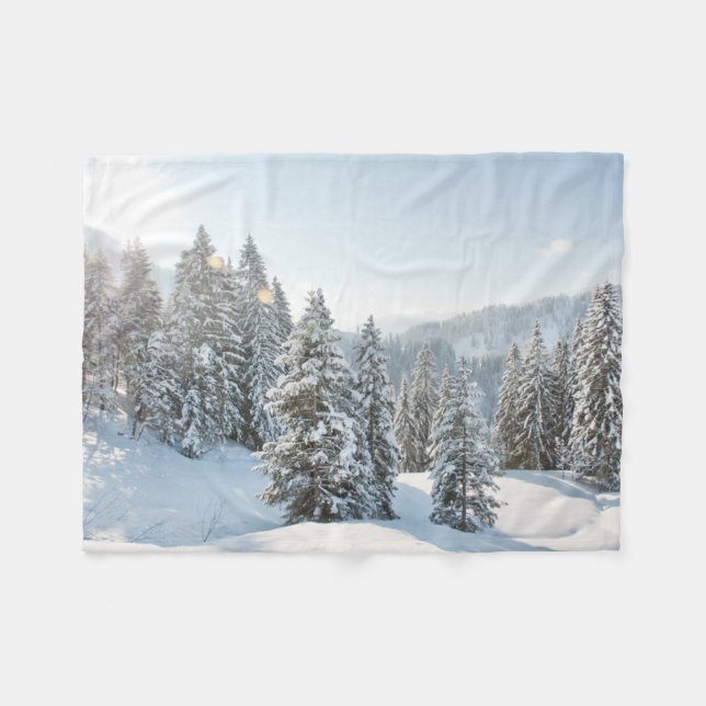 Couverture Polaire Glace et neige | Allgäu Bavaria Allemagne du sud (Devant (Horizontal))