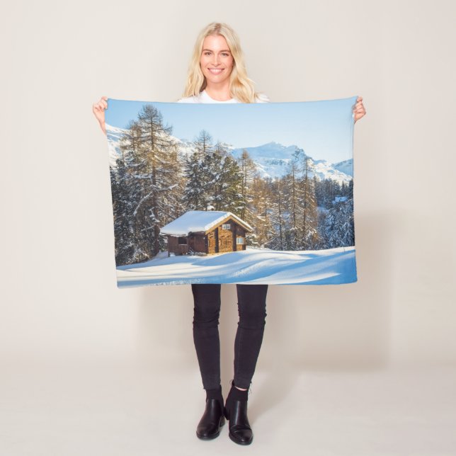Couverture Polaire Glace et neige | Journal d'hiver Cabine Alpes suis (En situation)