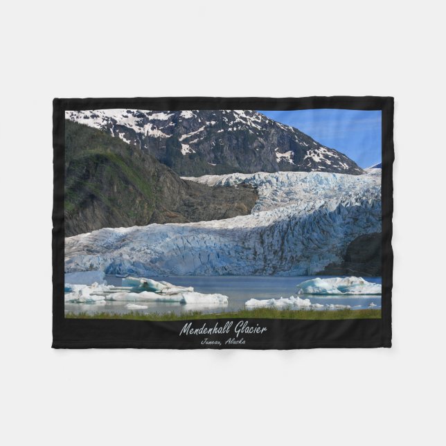 Couverture Polaire Glacier de Mendenhall/Juneau Alaska (Devant (Horizontal))