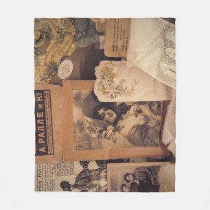Couverture Polaire Glamour nostalgique : Portraits russes Vintages.