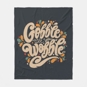 Couverture Polaire Gobble jusqu'à ce que vous tournez