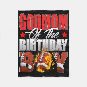 Couverture Polaire Godmere Of The Birthday Boy Football Anniversaire