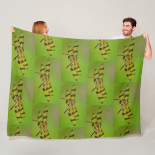 Couverture Polaire Golden Dragonfly