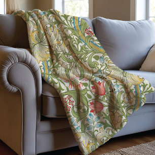 Couverture Polaire Golden Lily par William Morris
