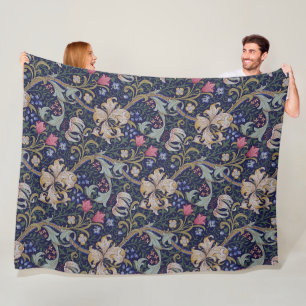 Couverture Polaire Golden Lily, William Morris