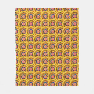 Couverture Polaire Golden sunburst 