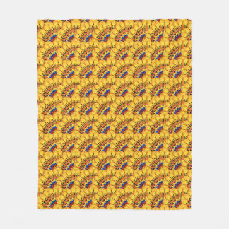 Couverture Polaire Golden sunburst 