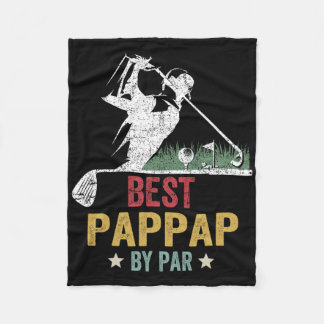 Couverture Polaire Golf Best Pappap By Par Grandpa Golfer Father's Da