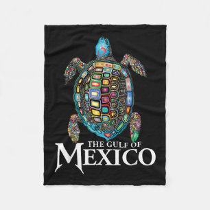 Couverture Polaire Golfe De La Tortue Mer Du Mexique N'Oublie Jamais