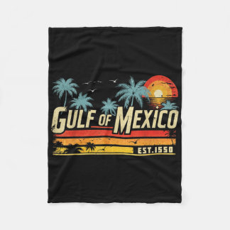 Couverture Polaire Golfe Du Mexique T Chemise Femmes Hommes Vintage G