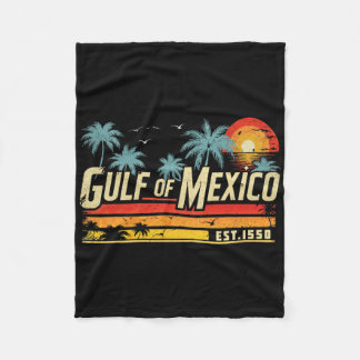 Couverture Polaire Golfe Du Mexique T Chemise Femmes Hommes Vintage G