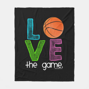 Couverture Polaire Golly filles : Basket-ball - aimez le jeu