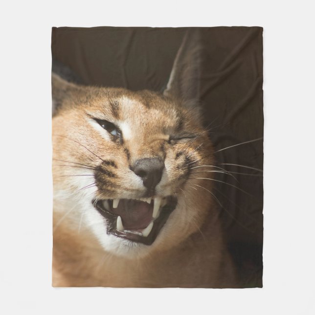 Couverture Polaire Goofy Lynx (Devant)