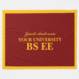 Couverture Polaire Graduation Personalized Name