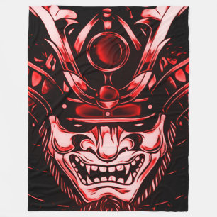 Couverture Polaire Grand fait sur commande samouraï de démon