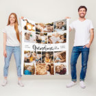 Grand-mère Nous t'aimons Coeurs Photo moderne Coll