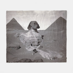 Couverture Polaire Grand Sphinx & Nécropole des Pyramides de Gizeh Ég