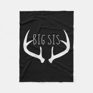 Couverture Polaire Grande Chemise Soeur - Grosse Chasse De Cerfs De S
