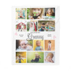 Granny We Love You Personalized Hearts