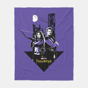 Couverture Polaire Graphique de Kate Bishop & Hawkeye Arrow