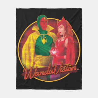 Couverture Polaire Graphique d'Halloween WandaVision
